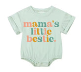 Dog Baby t-shirt bubble Romper Hippo Boutique