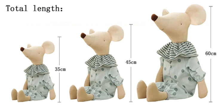 Stuffed Baby Mouse Hippo Boutique