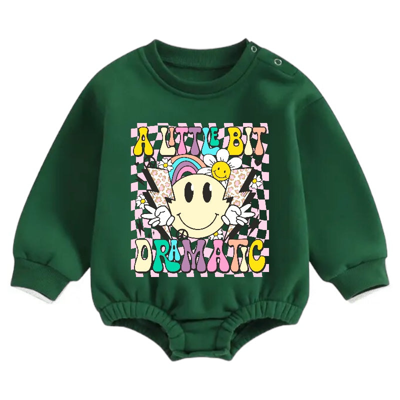 Soft Warm Dramatic Oversized Sweatshirt Romper Hippo Boutique
