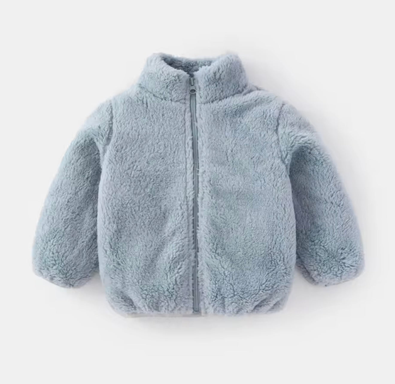 Fleece Baby Zip Up Jacket Hippo Boutique