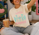 Cropped Top & T-Shirts - Lazy Sundaes Hippo Boutique