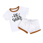 Big Baby & toddler waffle cotton outfit Hippo Boutique