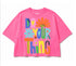 Cropped Top & T-Shirts - Hot Pink Do Your Thing Hippo Boutique