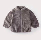 Fleece Baby Zip Up Jacket Hippo Boutique