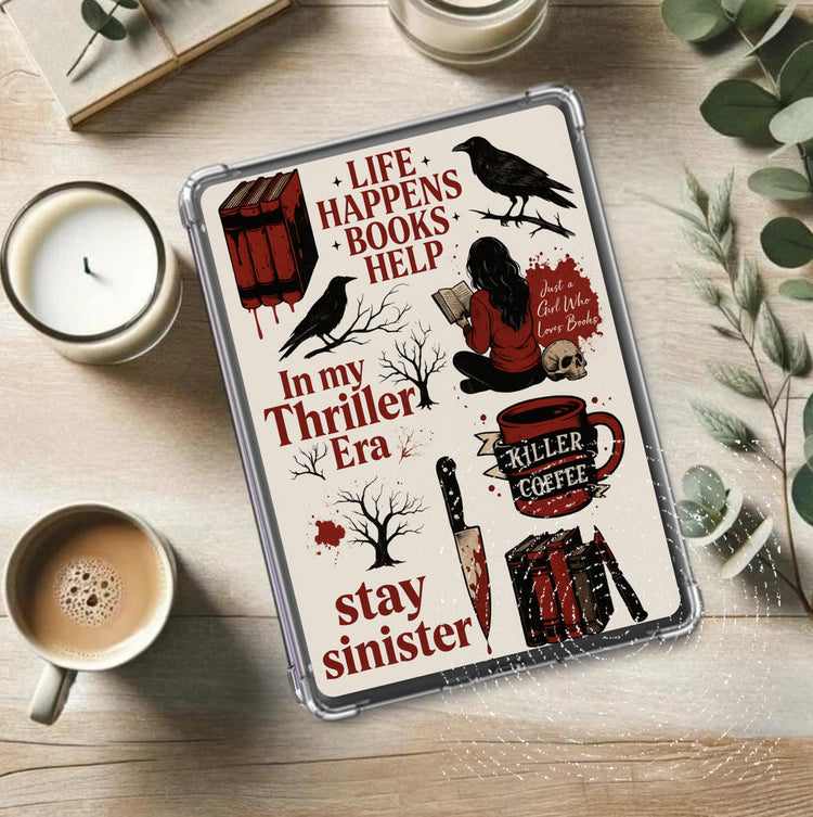 Kindle Insert - In My Thriller Era Hippo Boutique