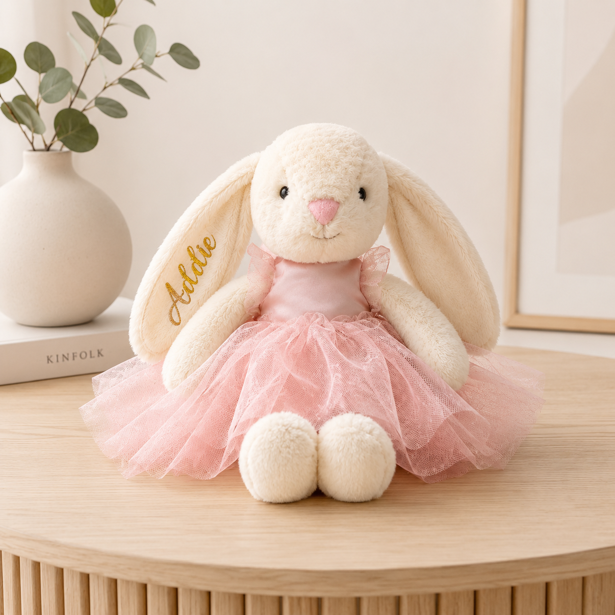 Personalized Custom Name Ballerina Bunny Hippo Boutique