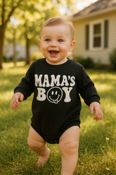 Mama’s Boy Oversized Sweatshirt Romper Hippo Boutique