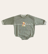 Mama Bear & Mini Bear matching Baby Sweatshirt Romper bodysuit & Crewneck Hippo Boutique
