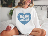 Book Lover Sweatshirt Hippo Boutique
