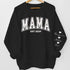 (Copy) Glitter Mama Sweatshirt with children’s name on sleeve Hippo Boutique