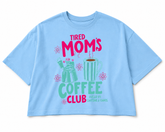 Cropped Top - Tired Moms Coffee Club Hippo Boutique