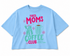 Cropped Top - Tired Moms Coffee Club Hippo Boutique