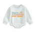 Soft warm fleece oversized Romper - Here comes the sun Hippo Boutique