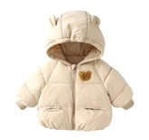 Teddy Bear Baby Hooded Jacket Hippo Boutique