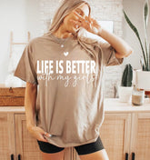 Life is Better with my Girls Women’s T-Shirts Hippo Boutique