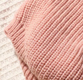 Newborn Baby Knit Bodysuit with Knitted Hat Hippo Boutique