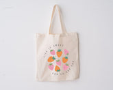 Life is Sweet Strawberry Tote Bag Hippo Boutique