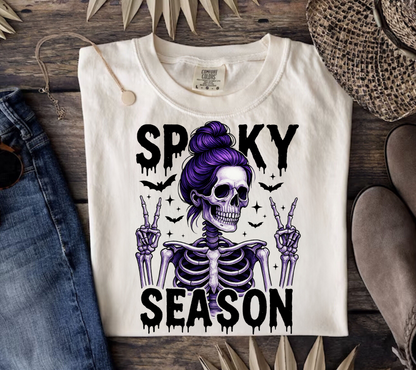 Spooky Season Mama Halloween T-Shirts Hippo Boutique