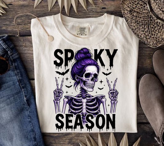 Spooky Season Mama Halloween T-Shirts Hippo Boutique