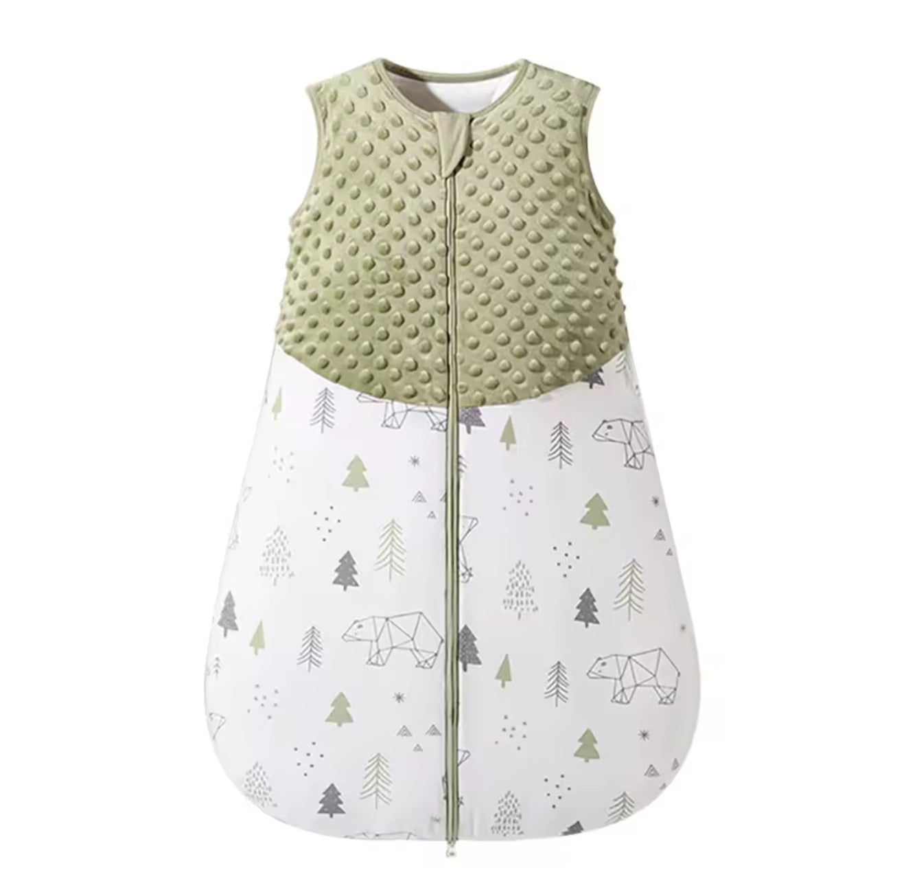 Newborn Baby 100% Organic Cotton Sleep sac - 1.5 Tog Hippo Boutique