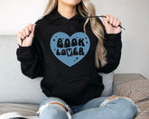 Book Lover Sweatshirt Hippo Boutique