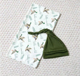 Welcome Home Duck Newborn Knot Gown Outfit Hippo Boutique
