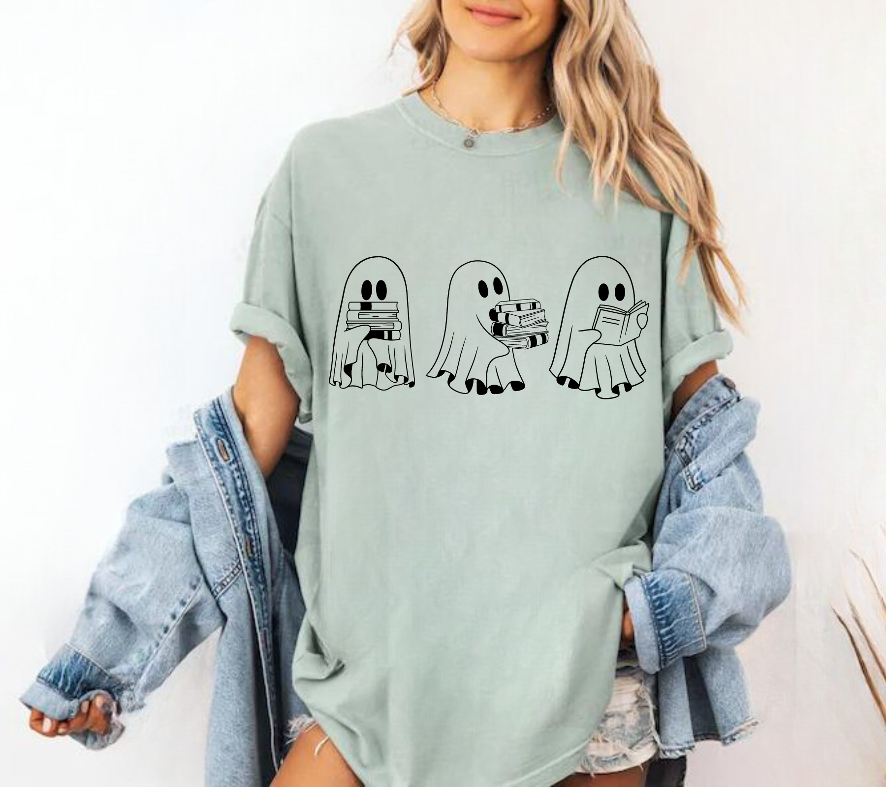 Floral Ghost T-Shirt Hippo Boutique