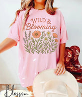 Wild & Blooming Floral Women’s T-Shirt Hippo Boutique