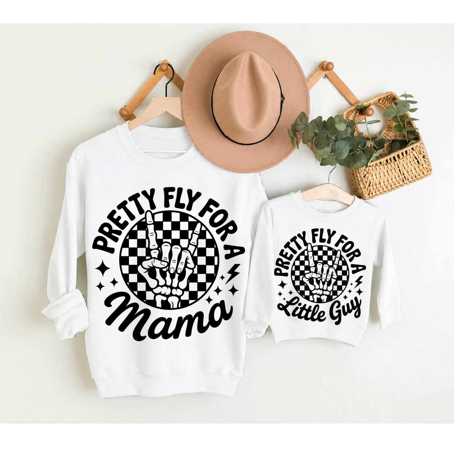 Mama & Mini Matching Sweatshirts - Pretty Fly Hippo Boutique