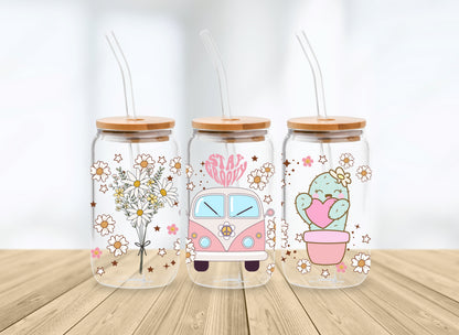 Stay Groovy Libbey Glass Hippo Boutique