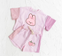 Rainbow Baby and Kids cotton color block t-shirt & shorts outfit Hippo Boutique
