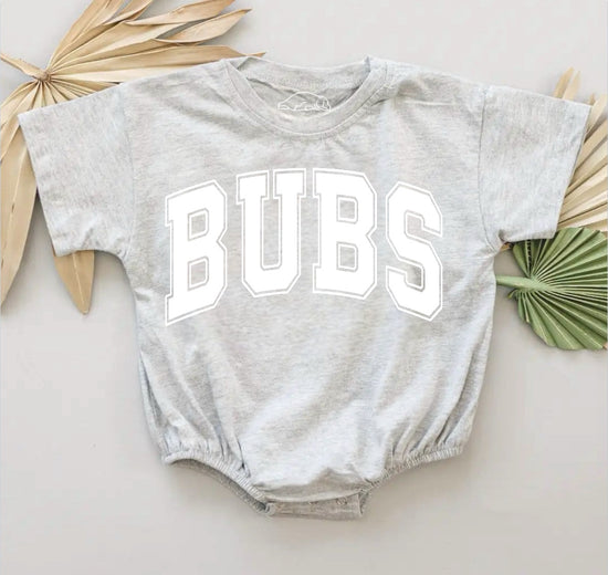 Bubs Baby & toddler t-shirt bubble Romper Hippo Boutique