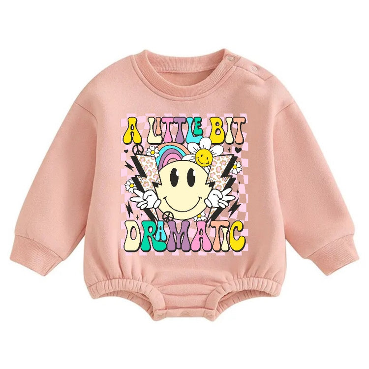 Soft Warm Dramatic Oversized Sweatshirt Romper Hippo Boutique