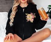 Be Kind Zip Up Hoodie Hippo Boutique