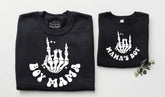 Boy Mama & Mama’s Boy Matching Sweatshirts Hippo Boutique