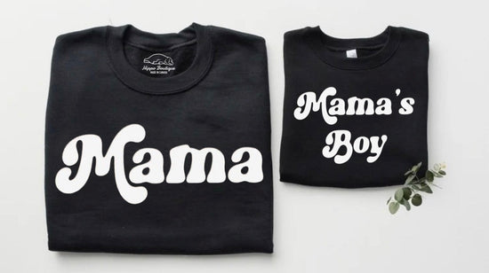 Mama & Mama’s Girl Matching Sweatshirts Hippo Boutique