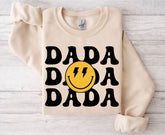 Smile Dad & Mini matching Baby Sweatshirt Romper bodysuit & Crewneck Hippo Boutique