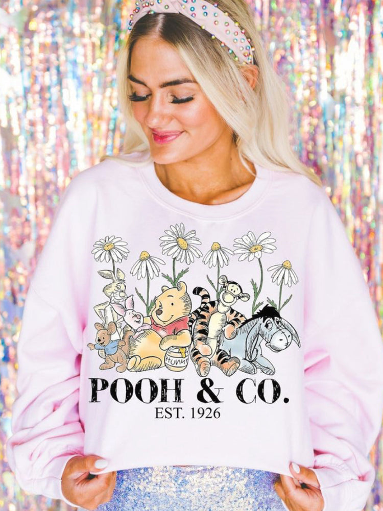 Mommy to Bee Pooh Women’s Crewneck Sweatshirts Hippo Boutique