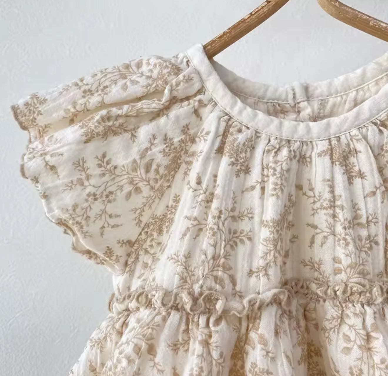 Newborn Floral Romper Dress Hippo Boutique