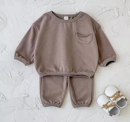 Baby & Toddler Sweatshirt & Joggers Set Hippo Boutique