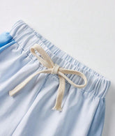 Sissy Baby and Kids cotton color block t-shirt & shorts outfit Hippo Boutique
