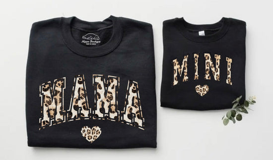 Pink Lightning Mama & Mama’s Girl Mama & Mini Matching Sweatshirts Hippo Boutique