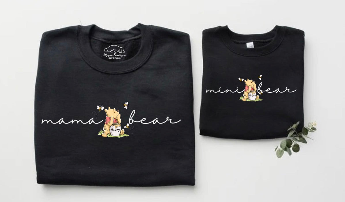 Boy Mama & Mama’s Boy Matching Sweatshirts Hippo Boutique