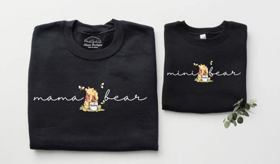 Boy Mama & Mama’s Boy Matching Sweatshirts Hippo Boutique