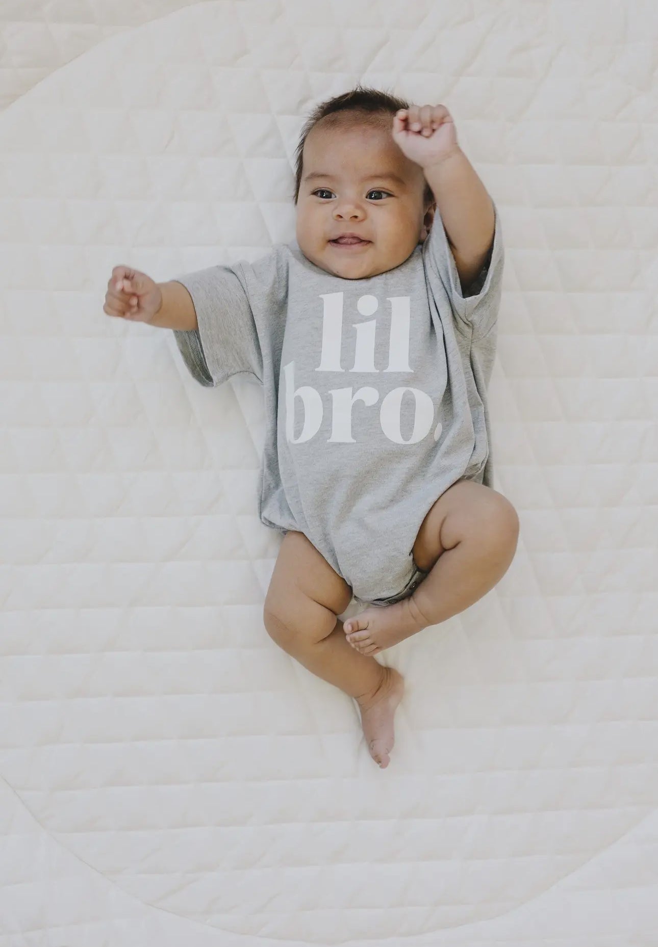 Lil Bro Baby & toddler t-shirt bubble Romper Hippo Boutique