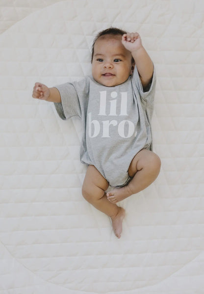 Lil Bro Baby & toddler t-shirt bubble Romper Hippo Boutique