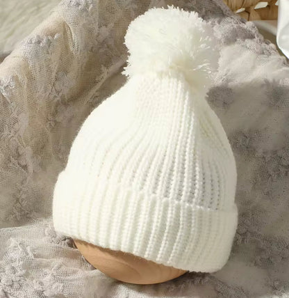 Newborn Baby Knit Bodysuit with Knitted Hat Hippo Boutique