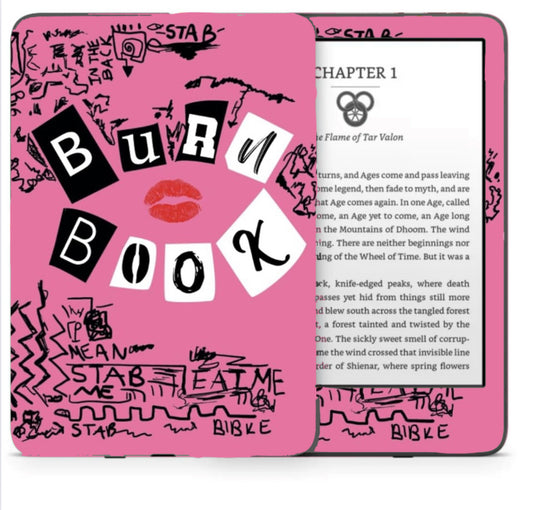 Kindle Skin - Burn Book Hippo Boutique