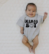 Mamas boy Baby & toddler t-shirt bubble Romper Hippo Boutique