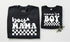 Checkered Boy Mama & Mama’s Boy Matching Sweatshirts Hippo Boutique